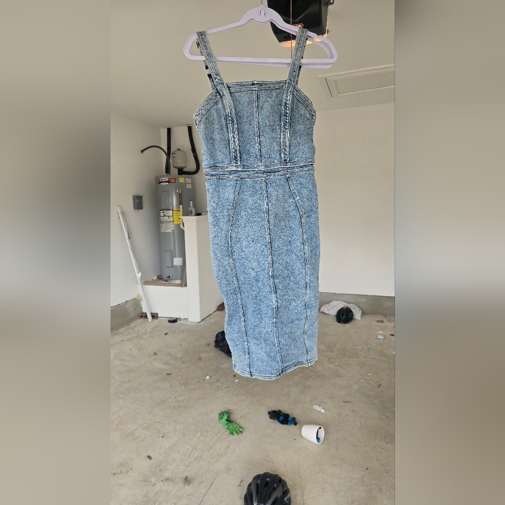 Stylish Denim Dress